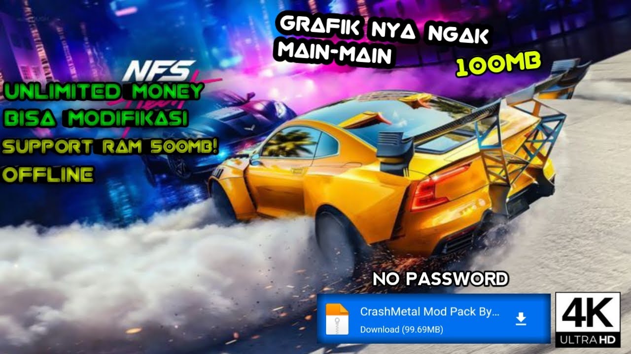 DOWNLOAD GAME MOBIL BALAP ULTRA HD||MOD APK CRASH METAL TERBARU 2022
