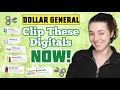 New DG Digitals + Coupon Match Ups | Dollar General Couponing