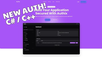 Authix New Authentication C# .NET Winform Tutorial🔥 (Nice and Clean UI)