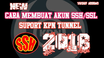 Tutorial Cara mudah membuat akun ssh atau ssl 2018