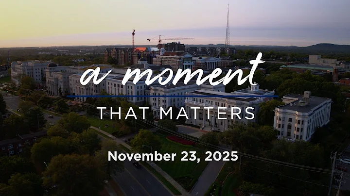 A Moment that Matters with Dr. Jon Roebuck: November 23, 2025