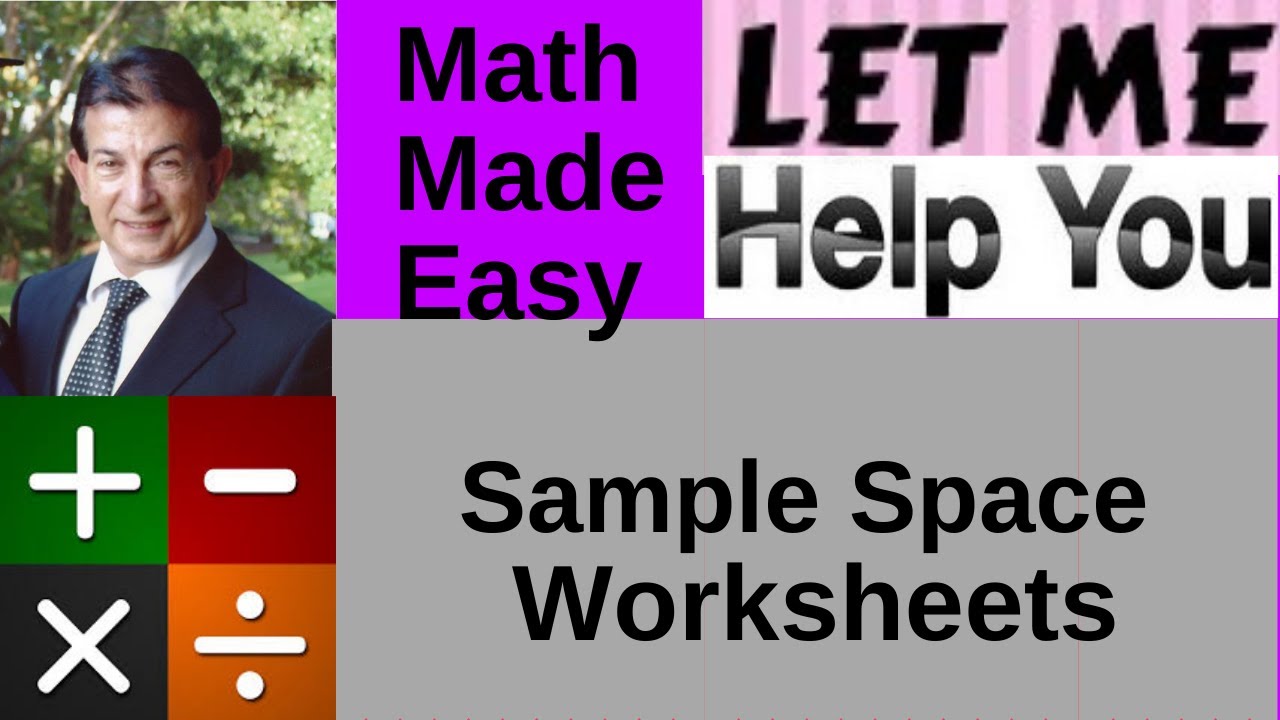 Sample Space Worksheets - YouTube