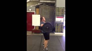 Axle clean and press 225#