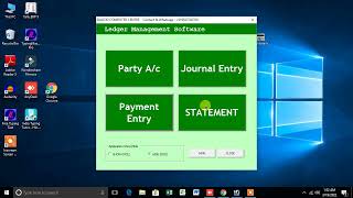 Ledger Management Software in Excel in Hindi | Journal | Payment | Ledger Statement screenshot 3