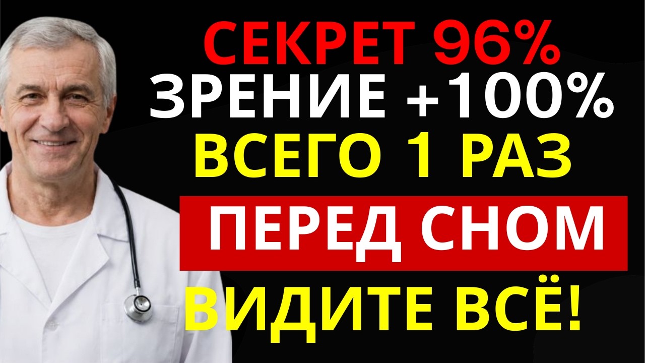 После 60: Один продукт перед сном, который поддерживает здоровье глаз | Здоровье 60+