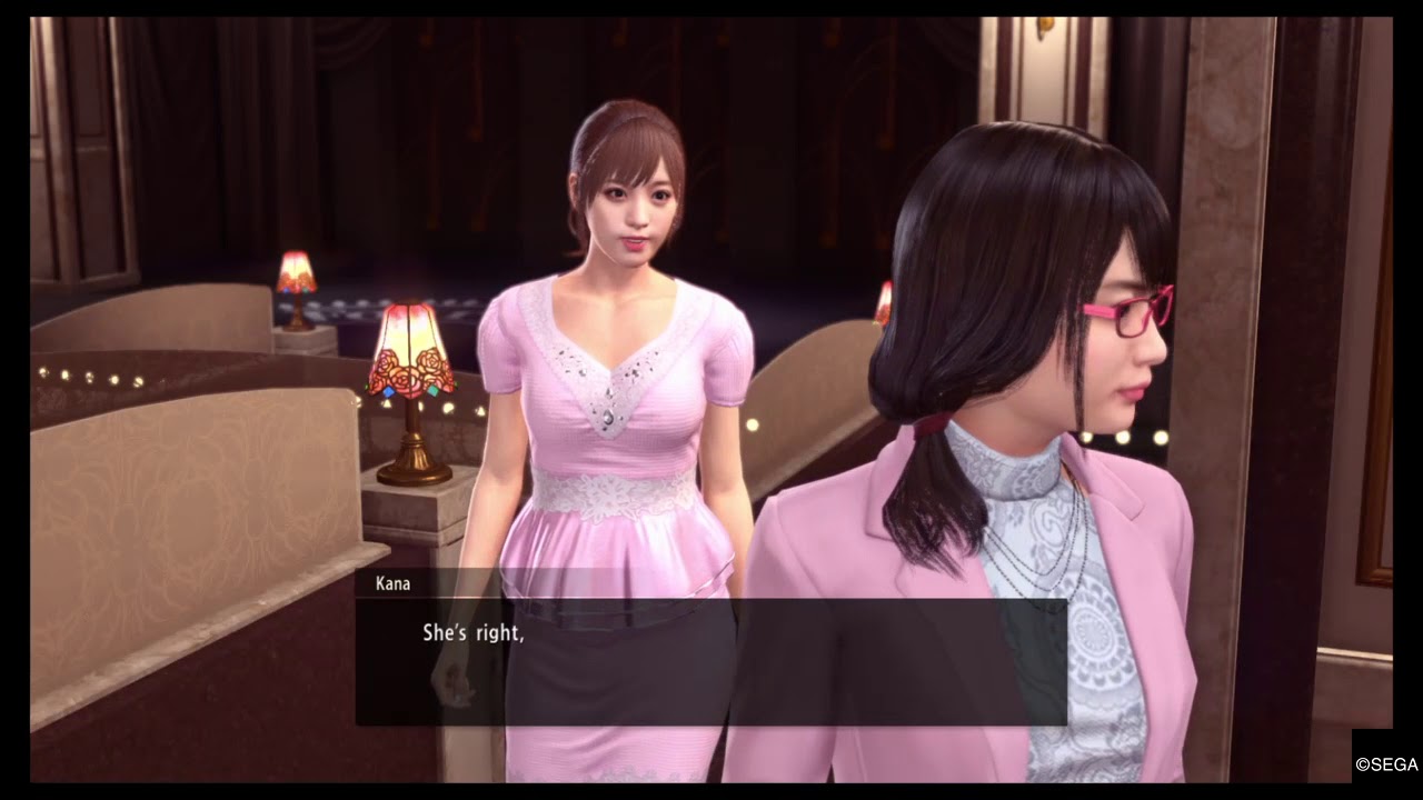 YAKUZA KIWAMI 2 Yuki becomes a hostess again - YouTube Music.