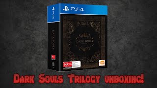 Print ustabil Tal højt Dark Souls Trilogy unboxing! - YouTube