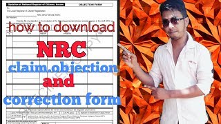 How to download NRC claim, objection, and correction form.-Must watch this video. . screenshot 2