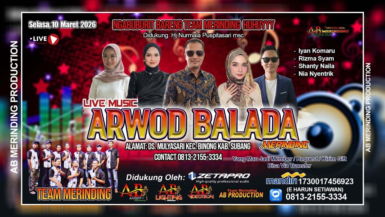 NGABUBURIT BARENG TEAM MERINDING | ARWOD BALADA 10 MARET 2026