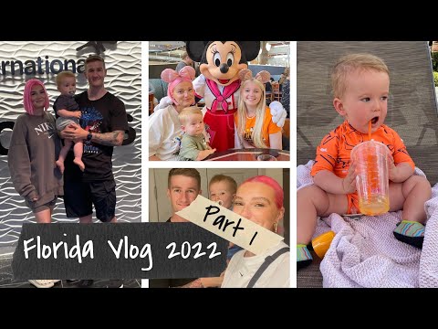 Orlando Florida Vlog September 2022 Travel Day + Part One! Newcastle to Melbourne | LoveFings