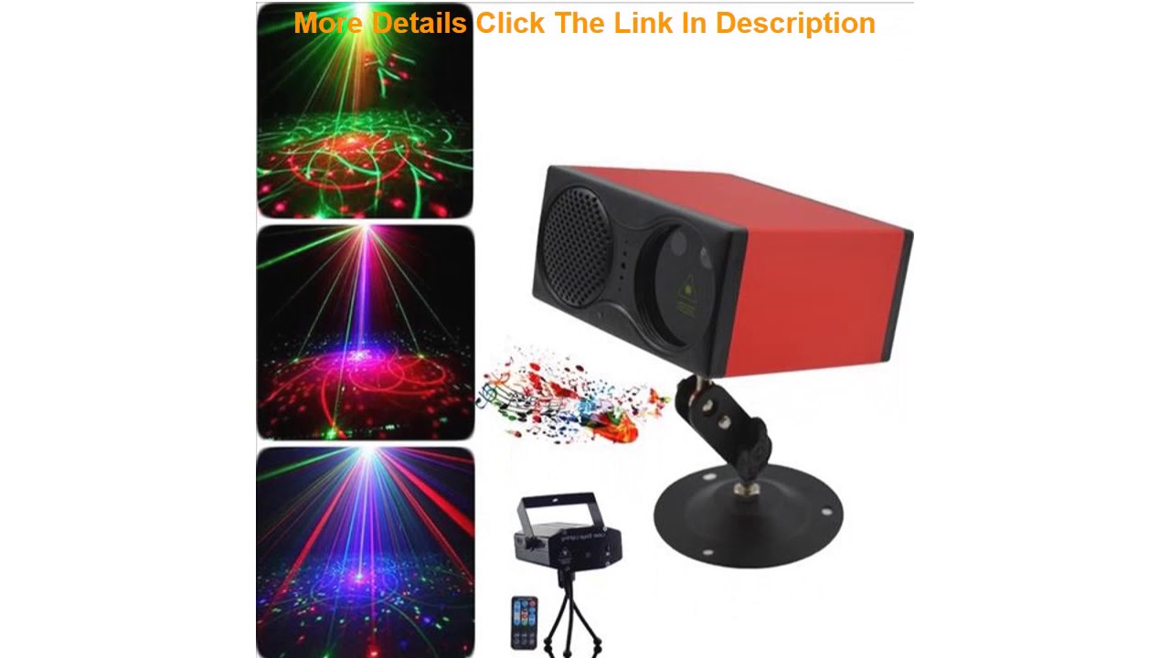 laser mini party bluetooth speaker