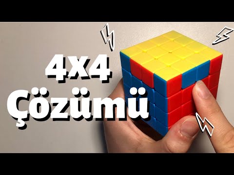 4x4 Rubik Küp Çözümü | 4x4 Zeka Küpü Nasıl Çözülür [Adım Adım!] 4x4 Rubik's Cube Çözümü