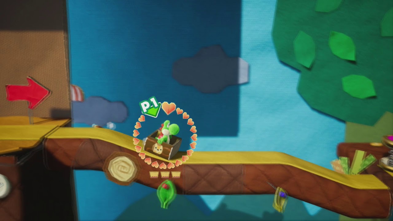 Yoshi's Crafted World Yoshi Pulls Some Strings (Frontside) Any