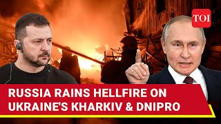 Putin's Forces Burn Kharkiv, Dnipro; Warehouses Up In Flames | Ukraine Cries For Help