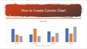 How to create Column Chart in PowerPoint 2016 | Master Educator