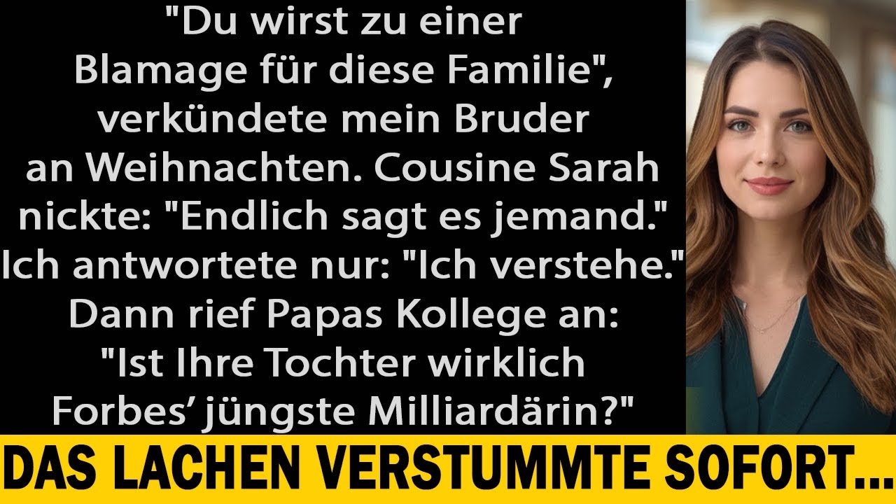 MEIN BRUDER NANNTE MICH EINE „FAMILIENBLAMAGE“ – BIS FORBES MICH ZUM JÜNGSTEN MILLIARDÄR ERKLÄRTE.