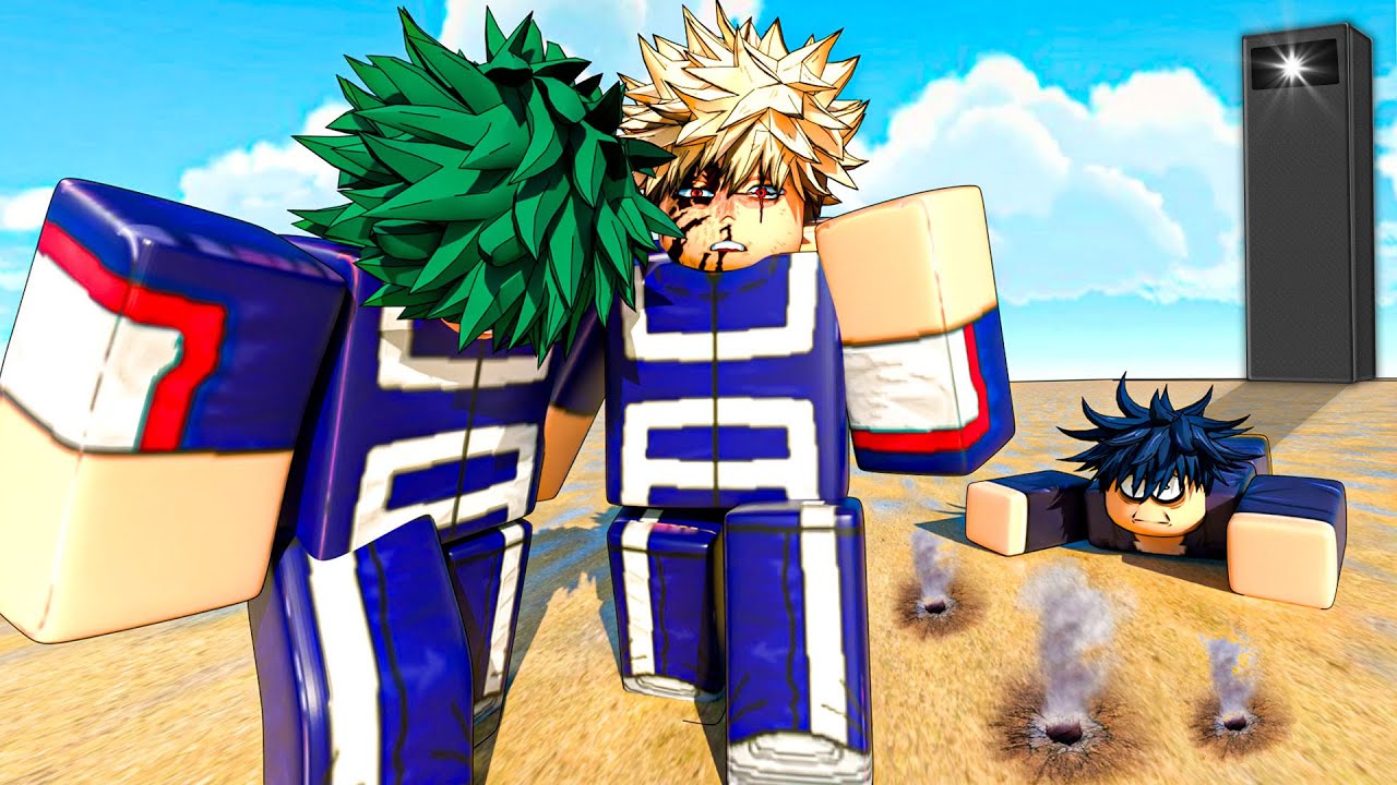 JJK and MHA Voice Actors Survive The Tower in Roblox!