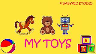 MY TOYS / TOYS VOCABULARY / TOYS FLASHCARDS