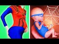 What If Superheroes Were Pregnant?! Fun Situations by Crafty Panda Go