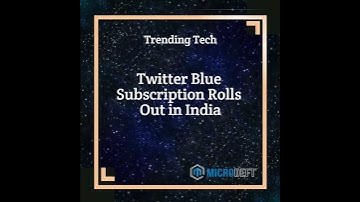 Twitter blue badge verification started in India - Trending tech today