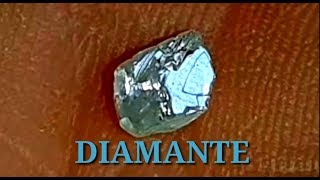 Achei Um Lindo Diamante Garimpando Em Um Riacho.