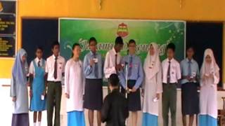 Thunishah And her friends made performance for Majlis Persaraan High Definition