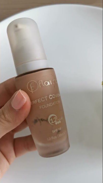 Flormar Perfect Coverage Foundation #Shorts #flormar #perfectCoverage  #foundation #CosmeticProducts 