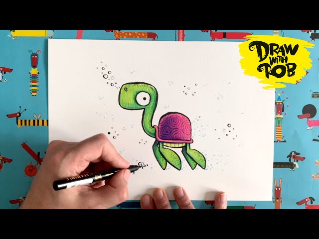 #DrawWithRob 29 Turtle