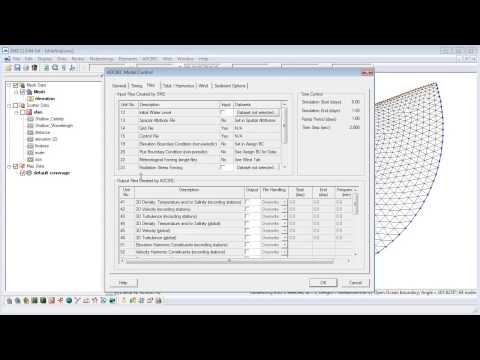 SMS: Setting Up a Basic ADCIRC Model