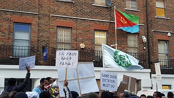 Eritreans Protest Over State Crackdown in London