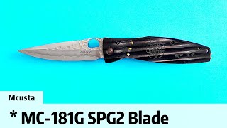 Mcusta Knife Sengoku Oda Nobunaga Samurai SPG2 Blade Folding Knife #edc #edcknife