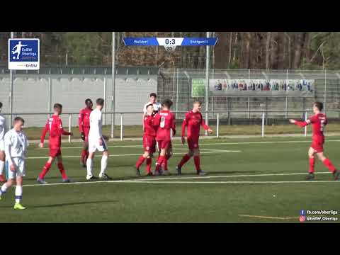 16. Spieltag - B-Junioren - 19/20 - FC Astoria Walldorf U17   VfB Stuttgart II 2