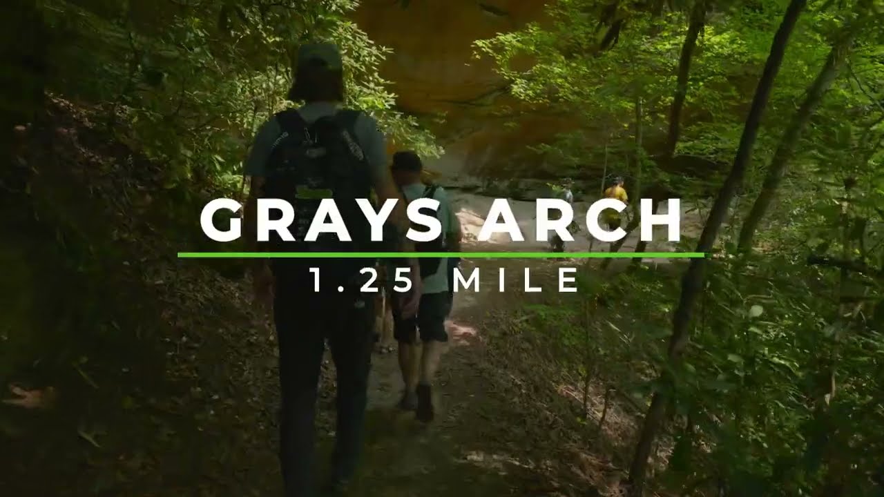 Grays Arch Red River Gorge Hiking Trail