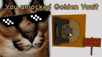 Raise a Floppa 2 New REBIRTH ITEM The GOLDEN VAULT It