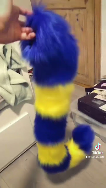 Making an Ankha cosplay tail