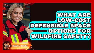 What Are Low-cost Defensible Space Options For Wildfire Safety? - Inside the Firehouse