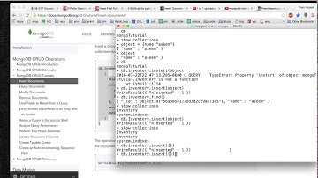 MongoDb Tutorial 4 - How to insert data in Mongo DB