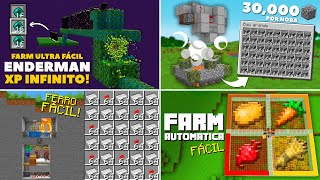 ✔️ 5 FARMS QUE VOCÊ PRECISA FAZER no MINECRAFT SURVIVAL