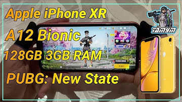iPhone XR Test Game PUBG NEW STATE Gameplay HDR  EXTREME 60 FPS