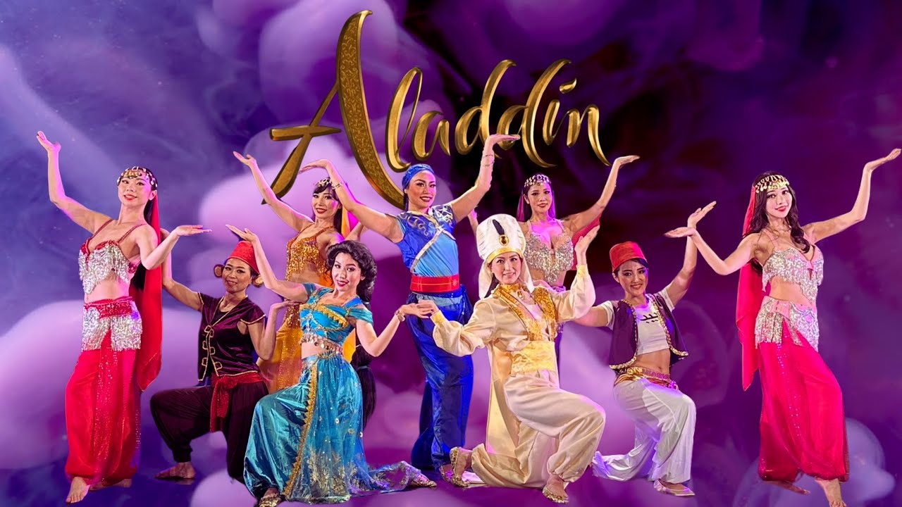 ALADDIN 《ベリーダンサー Habibti がアラジンを表現してみたら！？》称して 《劇団ハビビティ》 総構成、監督 Amira Soultan #Aladdin #アラジン #ベリーダンス