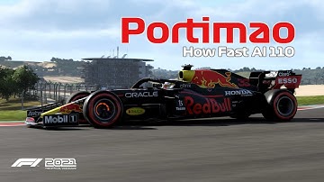 F1 2021 How Fast AI 110 Portimao Patch 1.10