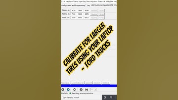 CALIBRATE FOR LARGER TIRE SIZE - DIY - FORD TRUCKS #viralvideo #viral #viralshorts #viralshort