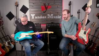 Fender American Professional vs player Stratocaster Showdown