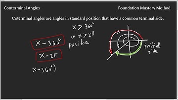 Coterminal Angles (Coterminal1)