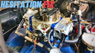 Hesitation Fix on a Holley Carburetor (and Accelerator Pump)