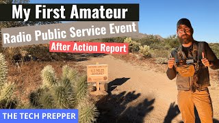 My First Amateur Radio Public Service Event - After Action Report