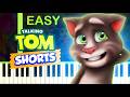 TALKING TOM SHORTS THEME EASY Piano Tutorial TALKING TOM SHORTS THEME EASY Piano Tutorial