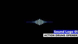 Intro Logo Sound 01 Action Drums Opener