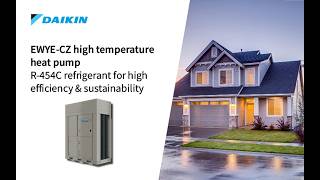 Air to Water Inverter Heat Pump EWYE CZ - 5 minutes with Daikin Air to Water Inverter Heat Pump EWYE CZ - 5 minutes with Daikin
