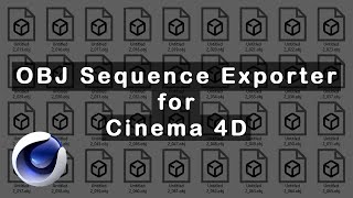 Как скачать и установить OBJ Sequence Exporter для Cinema 4D